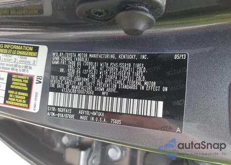 2013 Toyota Venza Le from USA, damaged, VIN 4T3ZA3BB1DU079068